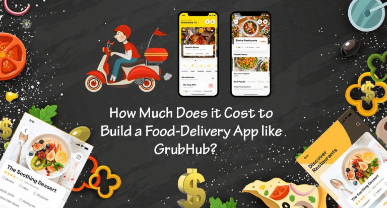 Time-to-market & Cost of Food Delivery Apps like GrubHub