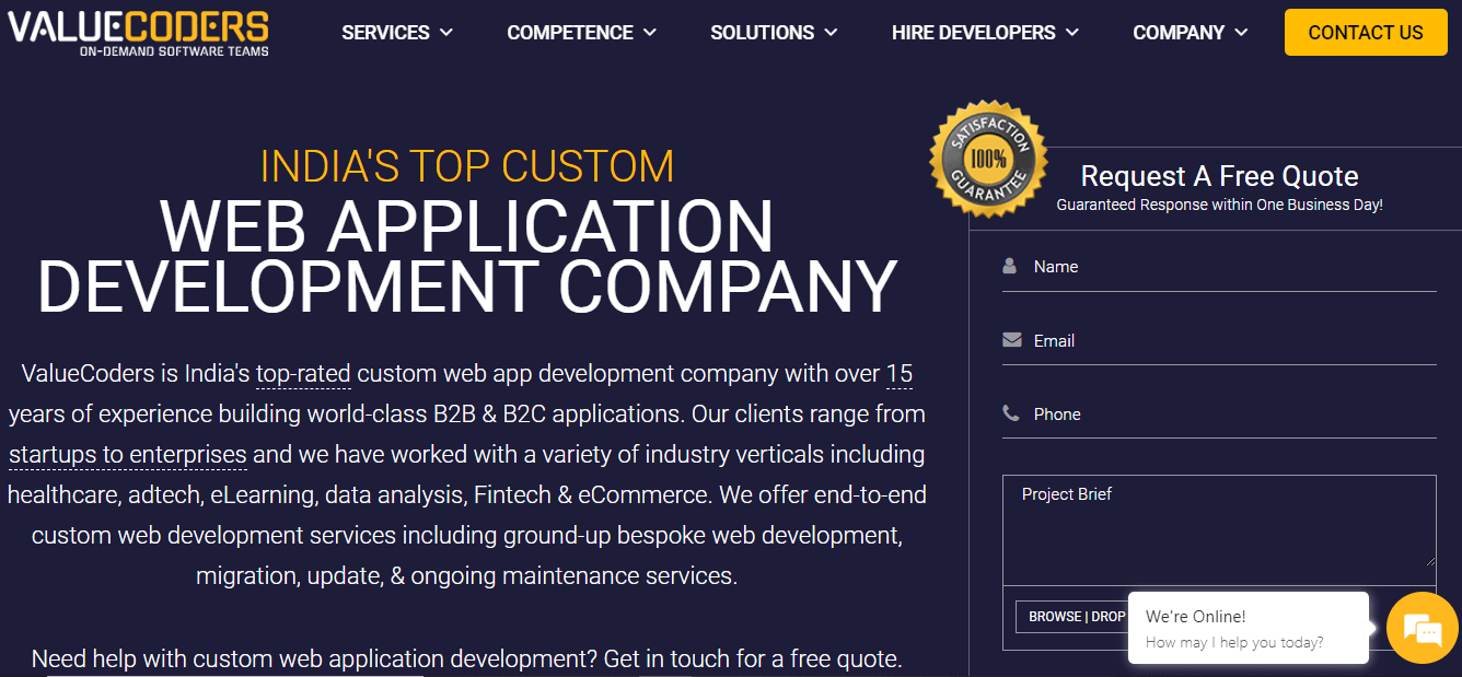 web development companies