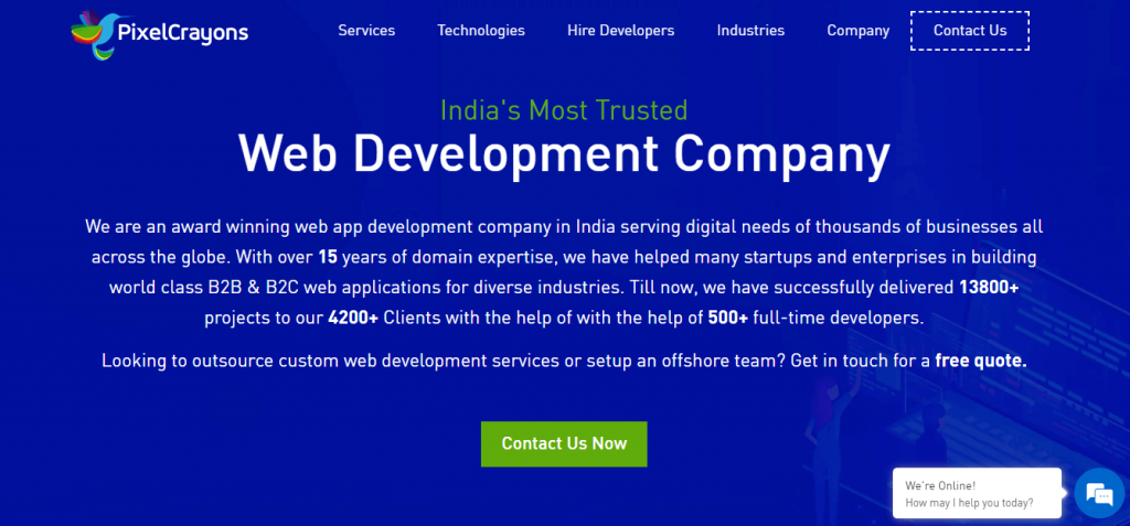 full stack development companies